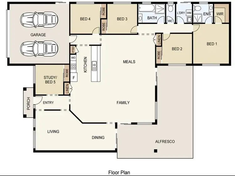 Floorplan of Homely house listing, 7-17 Kamala Court, Cedar Vale QLD 4285