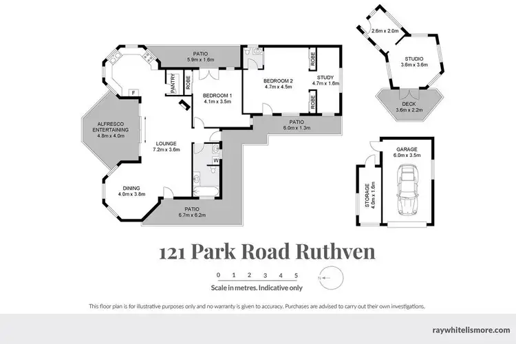 Floorplan of Homely house listing, 121 Park Road, Ruthven NSW 2480