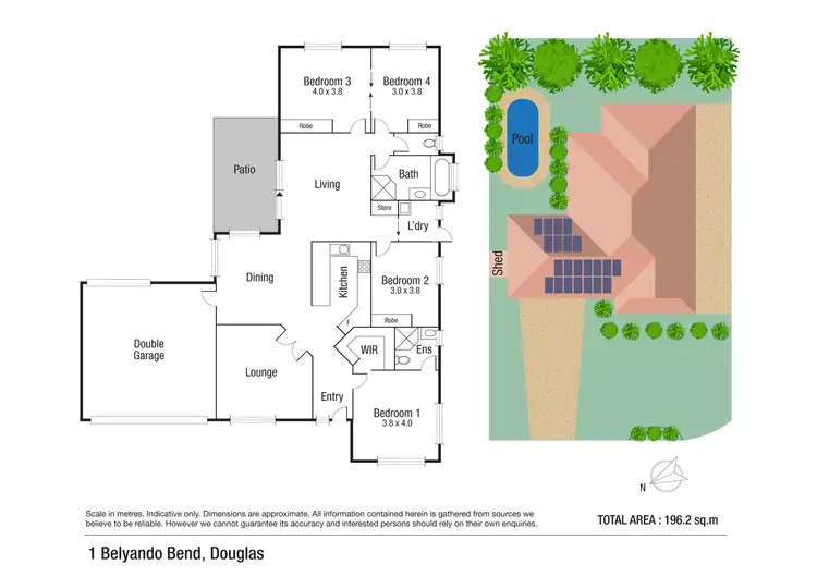 Floorplan of Homely house listing, 1 Belyando Bend, Douglas QLD 4814