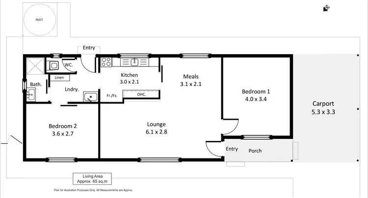 Floorplan of Homely house listing, 12 Loader Street, Berri SA 5343