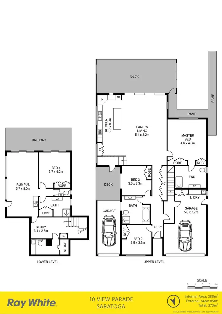Floorplan of Homely house listing, 10 View Parade, Saratoga NSW 2251
