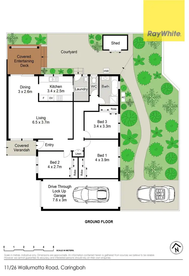 Floorplan of Homely villa listing, 11/26-28 Wallumatta Road, Caringbah NSW 2229