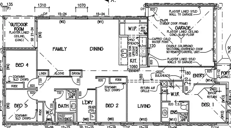Floorplan of Homely house listing, 43 Moroka Avenue, Weir Views VIC 3338