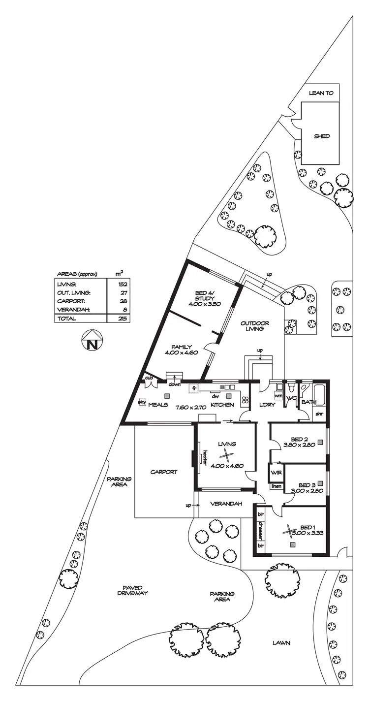 Floorplan of Homely house listing, 10 Norfolk Avenue, Valley View SA 5093