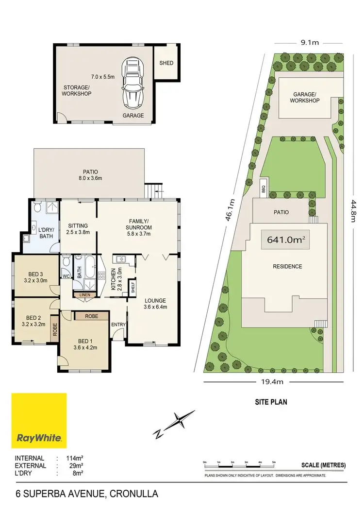 Floorplan of Homely house listing, 6 Superba Avenue, Cronulla NSW 2230