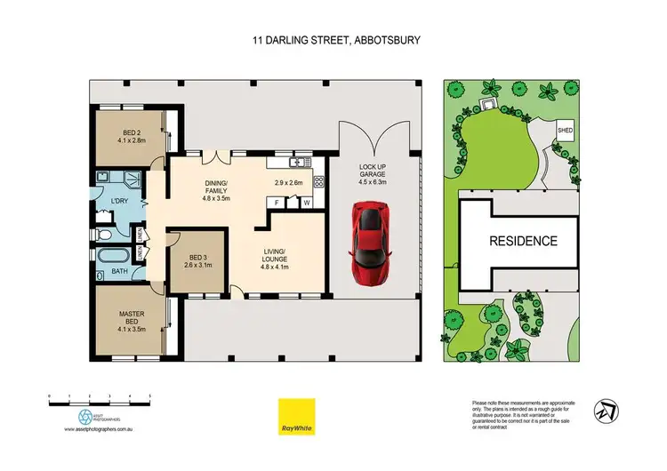 Floorplan of Homely house listing, 11 Darling Street, Abbotsbury NSW 2176