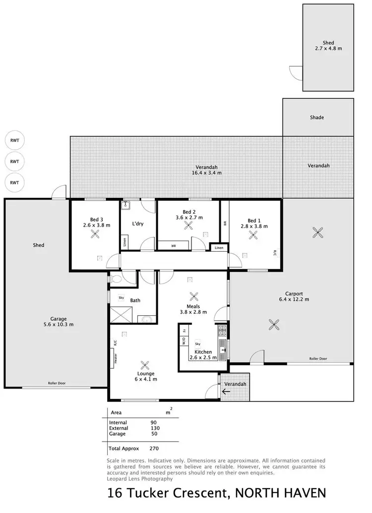 Floorplan of Homely house listing, 16 Tucker Crescent, North Haven SA 5018