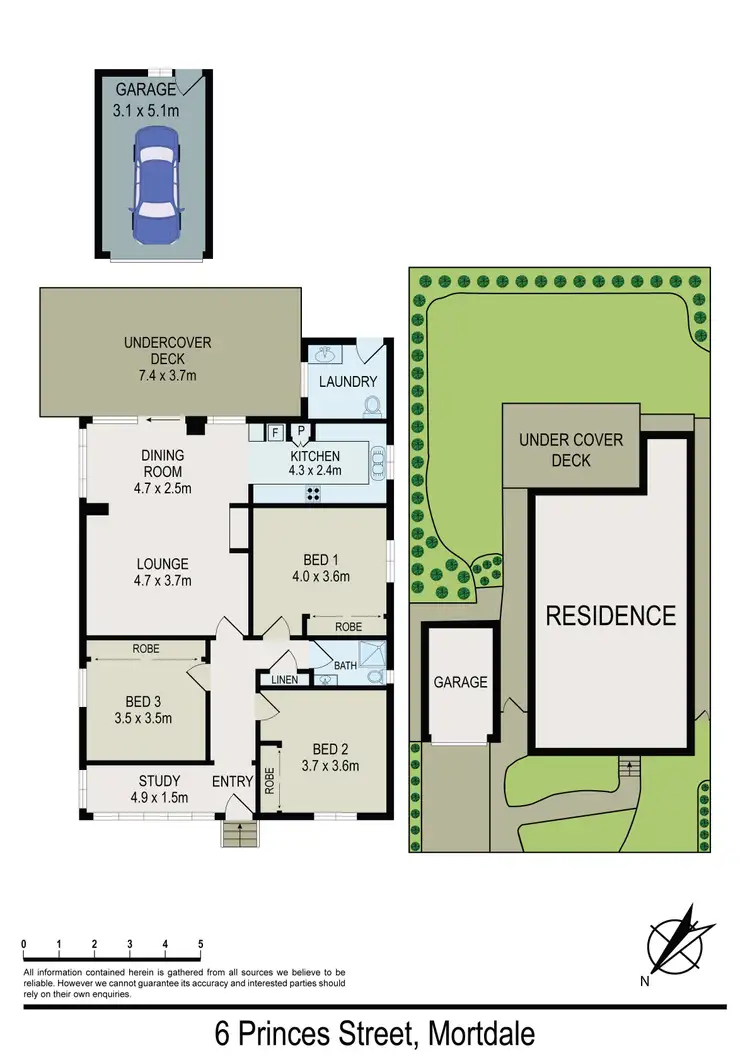 Floorplan of Homely house listing, 6 Princes Street, Mortdale NSW 2223