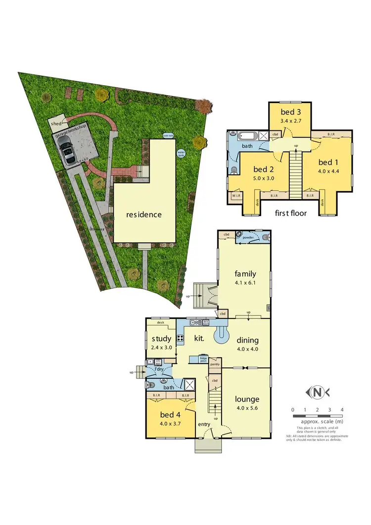Floorplan of Homely house listing, 6 Hilda Court, Mount Waverley VIC 3149