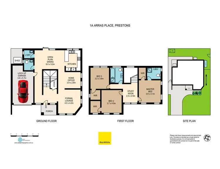 Floorplan of Homely house listing, 1A Arras Place, Prestons NSW 2170