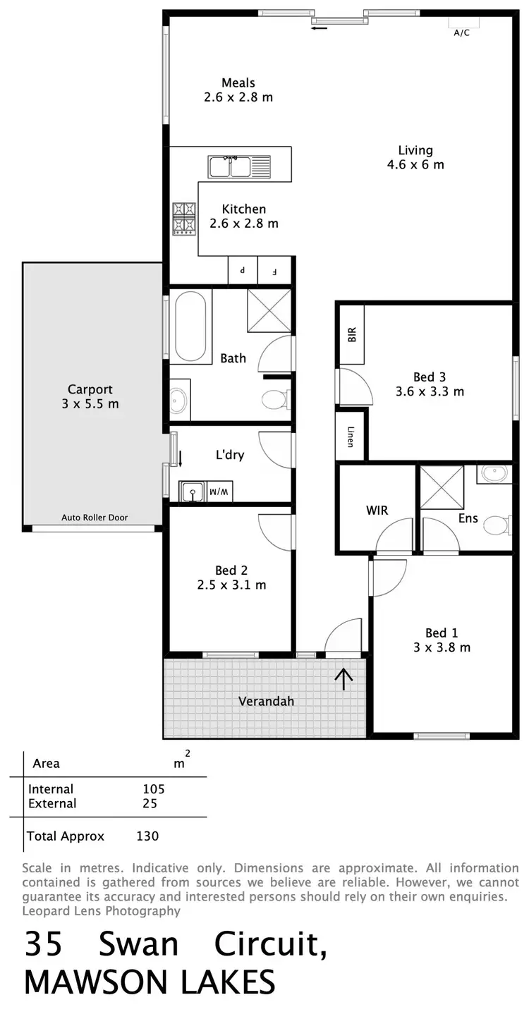 Floorplan of Homely house listing, 35 Swan Circuit, Mawson Lakes SA 5095