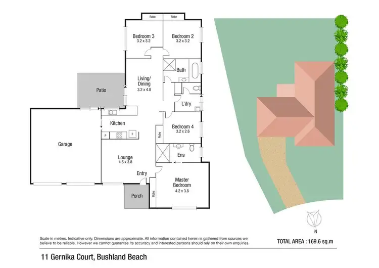 Floorplan of Homely house listing, 11 Gernika Court, Bushland Beach QLD 4818