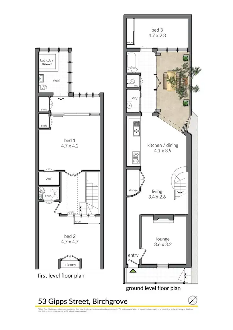 Floorplan of Homely house listing, 53 Gipps Street, Birchgrove NSW 2041