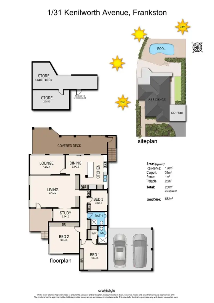 Floorplan of Homely house listing, 1/31 Kenilworth Avenue, Frankston VIC 3199