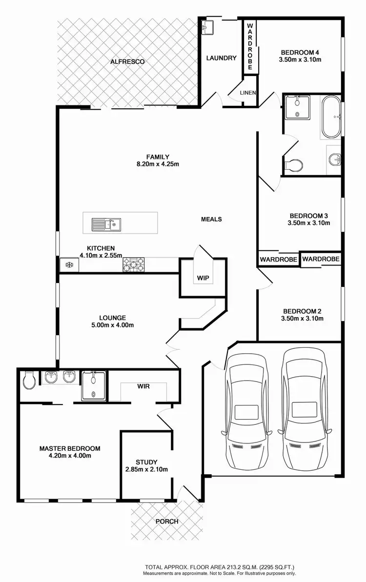 Floorplan of Homely house listing, 6 Discovery Way, Jordan Springs NSW 2747