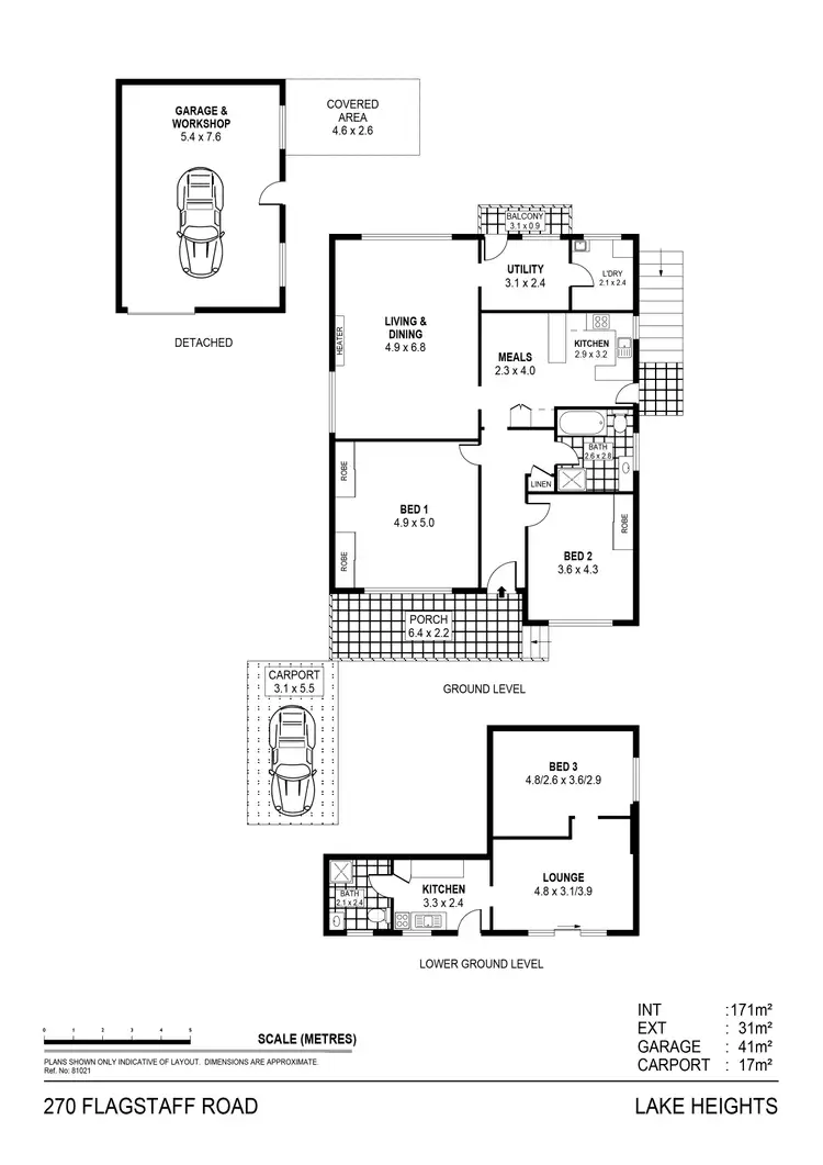 Floorplan of Homely house listing, 270 Flagstaff Road, Lake Heights NSW 2502