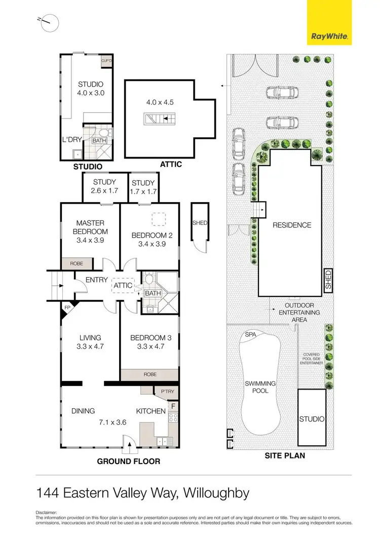 Floorplan of Homely house listing, 144 Eastern Valley Way, Willoughby NSW 2068
