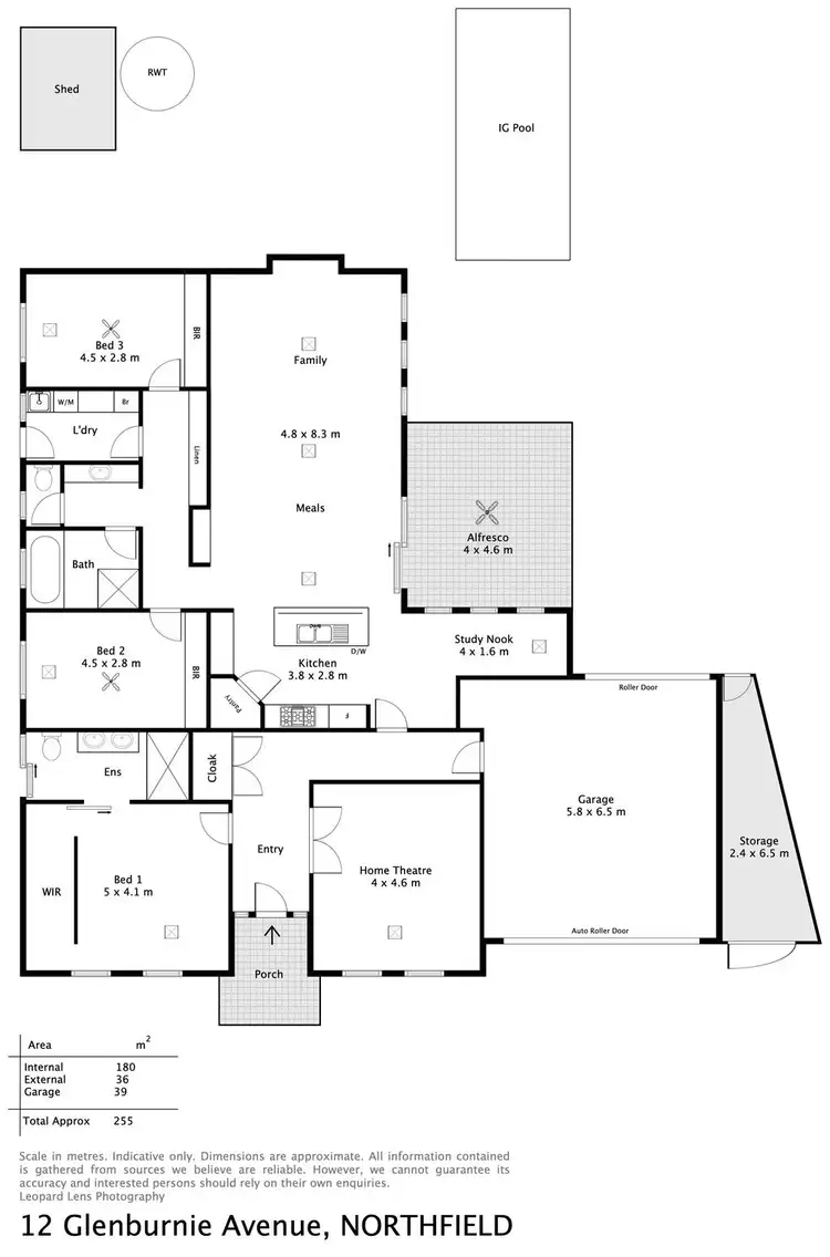 Floorplan of Homely house listing, 12 Glenburnie Avenue, Northfield SA 5085