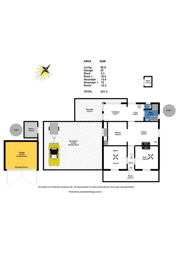 Floorplan of Homely house listing, 41 Second Street, Owen SA 5460