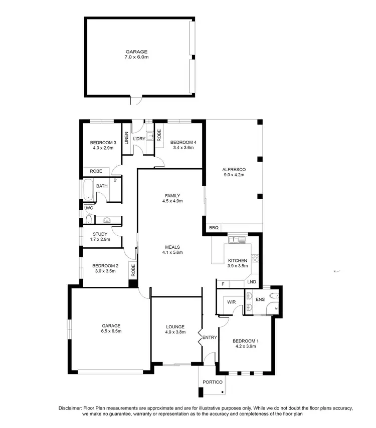 Floorplan of Homely house listing, 23 Aramanta Drive, Mount Gambier SA 5290