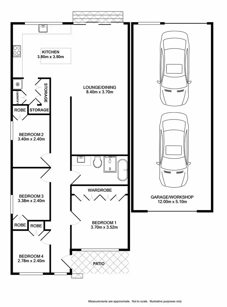 Floorplan of Homely house listing, 69 Pembroke Street, Cambridge Park NSW 2747