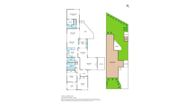 Floorplan of Homely house listing, 1 Willow Grove, Mildura VIC 3500