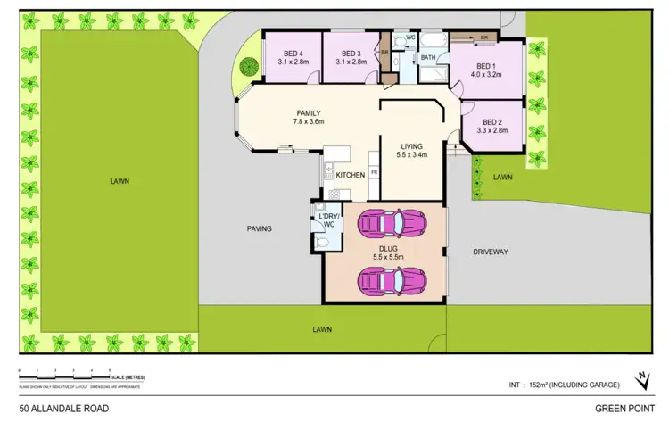 Floorplan of Homely house listing, 50 Allandale Road, Green Point NSW 2251