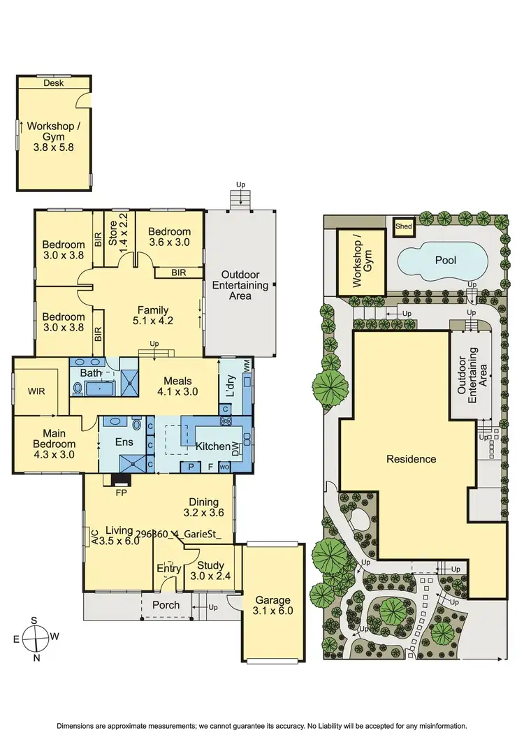 Floorplan of Homely house listing, 4 Garie Street, Blackburn VIC 3130