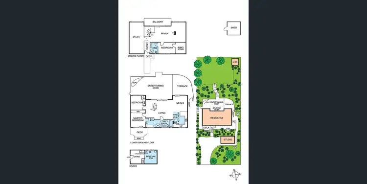 Floorplan of Homely house listing, 137 Brougham Street, Eltham VIC 3095