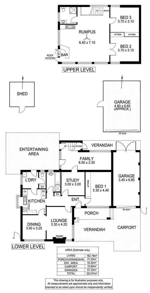 Floorplan of Homely house listing, 15 Tennyson Avenue, Plympton Park SA 5038