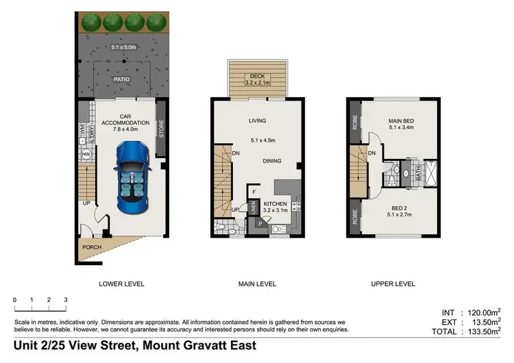 Floorplan of Homely townhouse listing, 2/25 View Street, Mount Gravatt East QLD 4122
