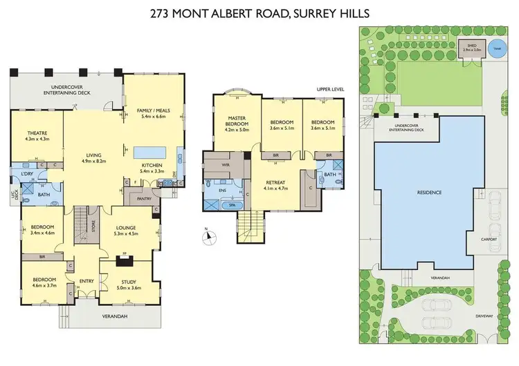 Floorplan of Homely house listing, 273 Mont Albert Road, Surrey Hills VIC 3127