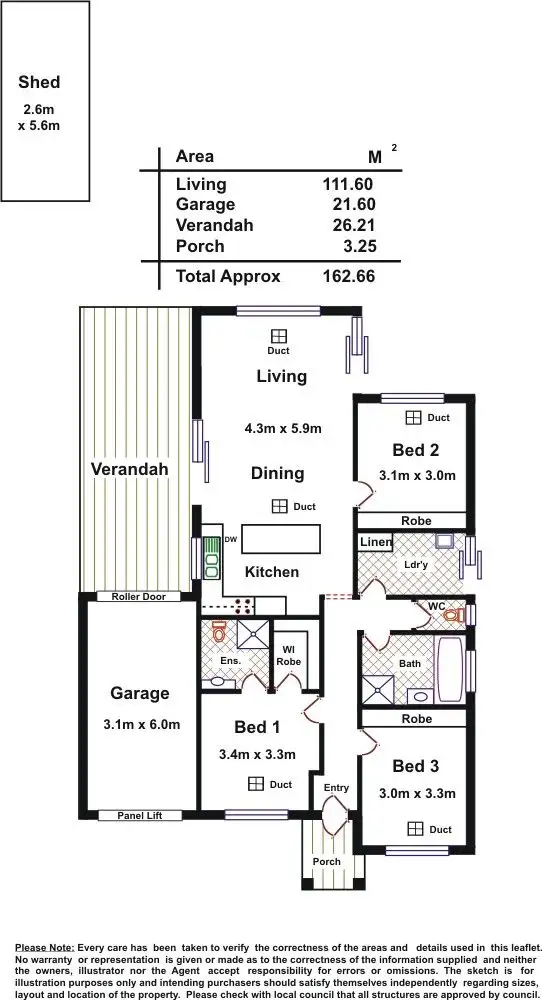 Floorplan of Homely house listing, 38 Days Drive, Munno Para West SA 5115