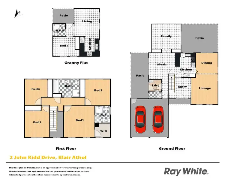 Floorplan of Homely house listing, 2 John Kidd Drive, Blair Athol NSW 2560