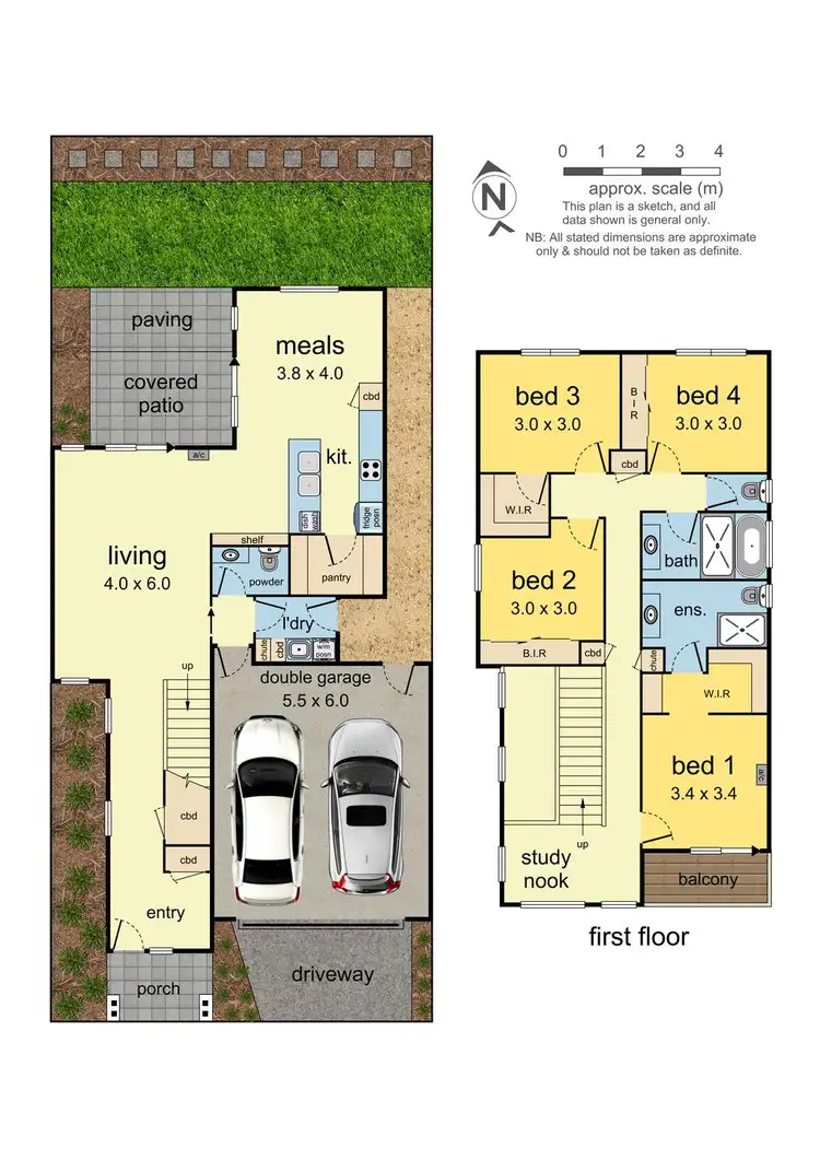 Floorplan of Homely house listing, 7 Northumberland Drive, Keysborough VIC 3173