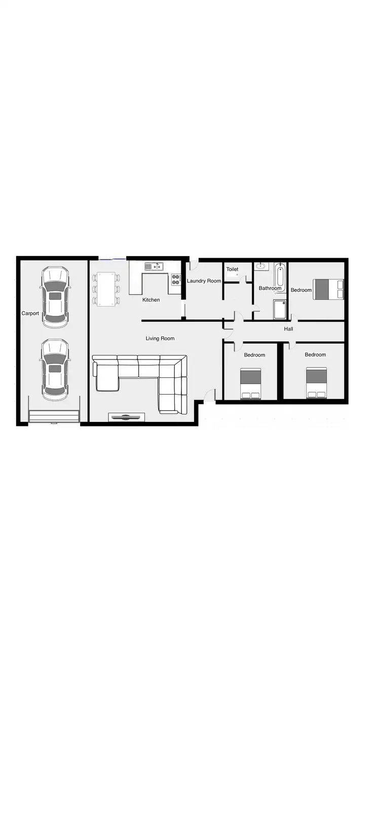 Floorplan of Homely house listing, 170 Boobook Avenue, Cardross VIC 3496