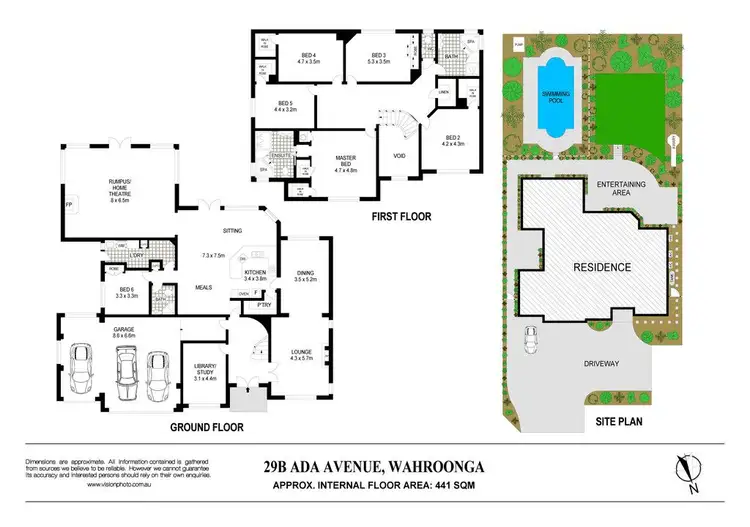 Floorplan of Homely house listing, 29B Ada Avenue, Wahroonga NSW 2076