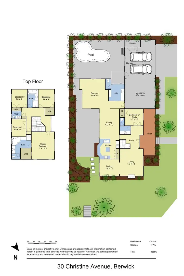 Floorplan of Homely house listing, 30 Christine Avenue, Berwick VIC 3806