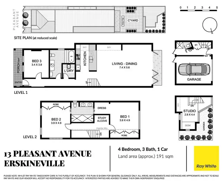 Floorplan of Homely house listing, 13 Pleasant Avenue, Erskineville NSW 2043