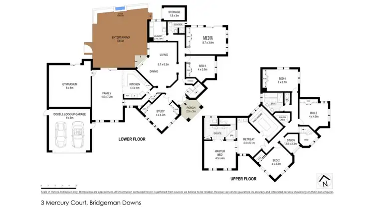 Floorplan of Homely house listing, 3 Mercury Court, Bridgeman Downs QLD 4035