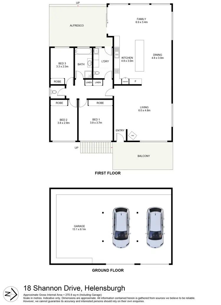Floorplan of Homely house listing, 18 Shannon Drive, Helensburgh NSW 2508