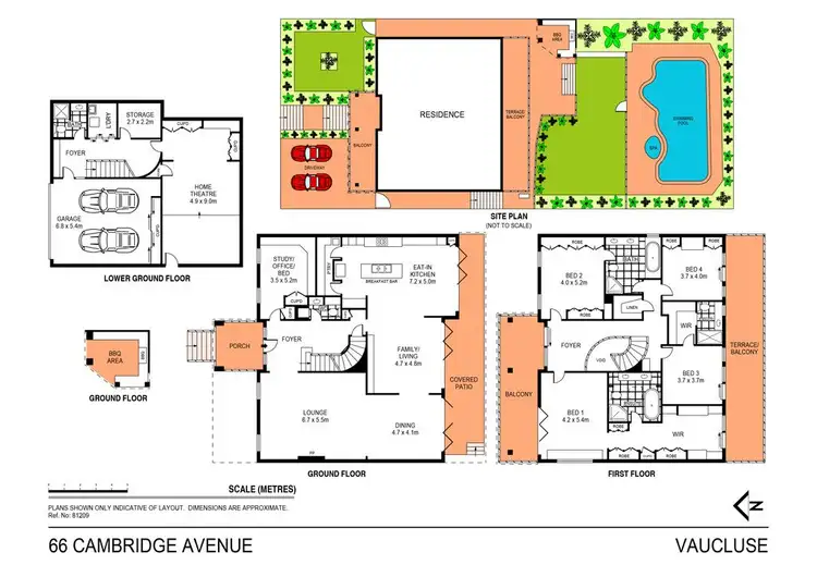 Floorplan of Homely house listing, 66 Cambridge Avenue, Vaucluse NSW 2030