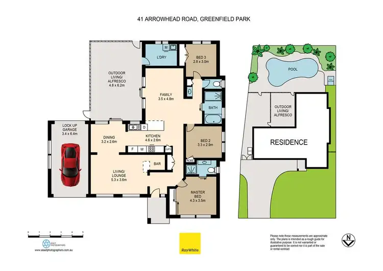 Floorplan of Homely house listing, 41 Arrowhead Road, Greenfield Park NSW 2176