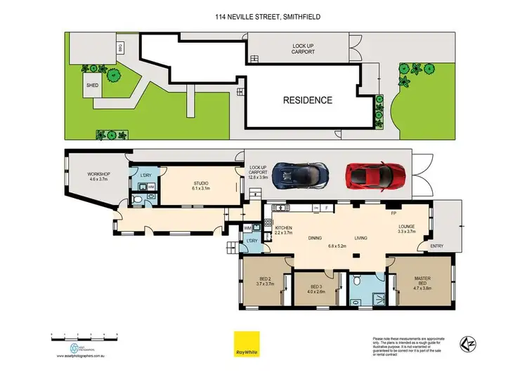 Floorplan of Homely house listing, 114 Neville Street, Smithfield NSW 2164