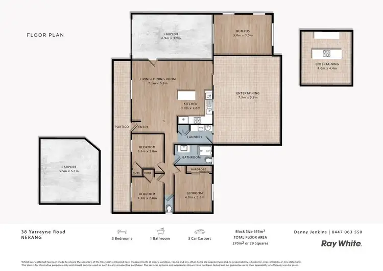 Floorplan of Homely house listing, 38 Yarrayne Road, Nerang QLD 4211