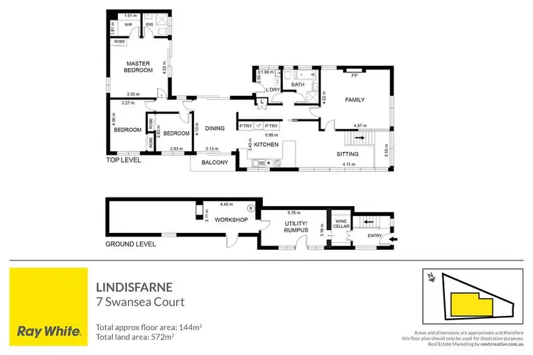 Floorplan of Homely house listing, 7 Swansea Court, Lindisfarne TAS 7015