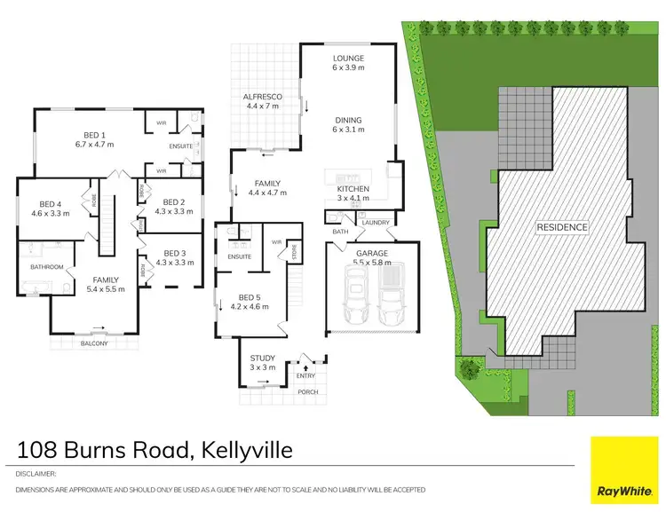 Floorplan of Homely house listing, 108 Burns Road, Kellyville NSW 2155