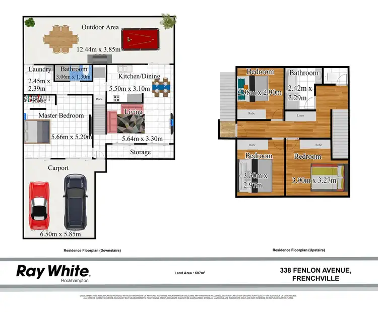 Floorplan of Homely house listing, 338 Fenlon Avenue, Frenchville QLD 4701