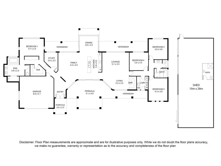 Floorplan of Homely house listing, 622 Eight Mile Creek Road, Eight Mile Creek SA 5291