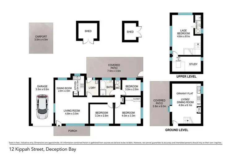 Floorplan of Homely house listing, 12 Kippah Street, Deception Bay QLD 4508